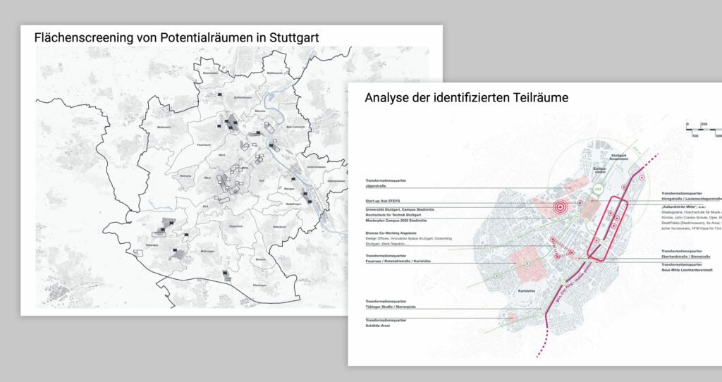 Konzeptstudie Stuttgart, Auszüge